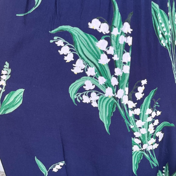Vintage Urban Outfitters Lily of the Valley Maxi Dress Size 4 Floral Boho Style - Picture 5 of 9